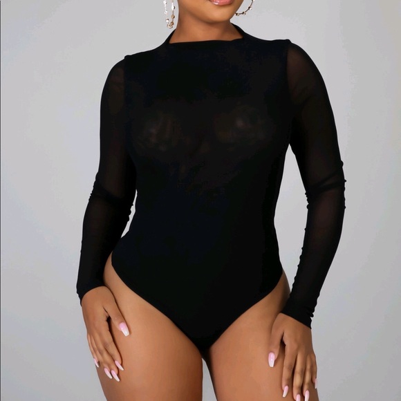 BODYSUIT - Black - Picture 1 of 1